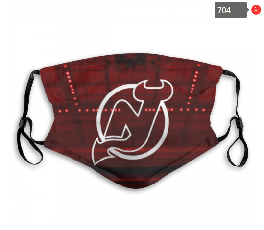 NHL New Jersey Devils #9 Dust mask with filter